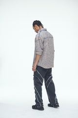 ピクニックマットタッセルシャツ/Picnic Mat Tassel Shirts Navy