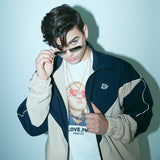 ジップアップ/N.6 ZIPUP Beige/Navy
