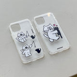 エディラブフォーキッテンジェリハードケース / eddy love for kitten jelly hard case