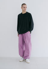 クラシックロゴテリーロングスリーブ / BSR2223FWPO088 CLASSIC LOGO TERRY LONG SLEEVE CHARCOAL