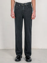 ワイドデニムパンツ / M160 WIDE DENIM PANTS_BLACK
