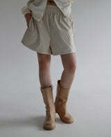 ゴーストレザーショーツ / Ghost Leather Shorts (3color)