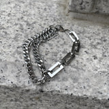 チェーンスクエアブレスレット / Chain square bracelet