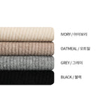 LMN Leo Two Way Drop Round Knit Cardigan (4 colors)
