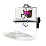 Summer gummy bear Cigarette & lighter case (bear pendant blue->green) (6672842260598)