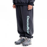 ピクセルロゴスウェットジョガーパンツ / Chuckofficial Pixel Logo Sweat Jogger Pants, Charcoal