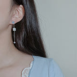 モダンパステルブルーシークピアス / Modern Pastel Blue Chic Piercing