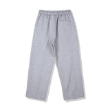 フロントシームツーウェイワイドスウェットパンツ / FRONT SEAM 2WAY WIDE SWEAT PANTS GREY (6554437582966)