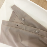 サイドスナップボタンクロップワイドパンツ / Side Snap Button Crop Wide Pants (4586090102902)