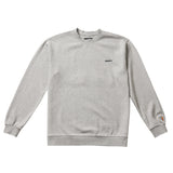 オーバーフィットスウェットシャツ/OVERFIT SWEAT SHIRT-MELANGE GREY