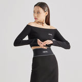 Signature Off Shoulder Black (6600759246966)