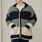 キューブニットカーディガン/RMTC CLUB KNIT CARDIGAN_NAVY