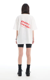 リフレクティブオーバーサイズTシャツ