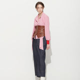 LUIS SCARF BLOUSE, PINK (6633600483446)