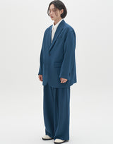 Pleated Wide Leg Long Slacks(3 color) (6596180639862)