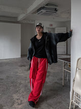 (UNISEX) ライントラック ナイロンカーゴパンツ