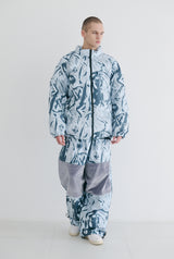 パファーウェルロンジャケット/BSR2223FWJK010 DSXBR PUFFER WELLON JACKET PASTEL PURPLE