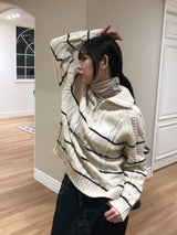 Serac zip-up knit 