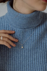 Silky Drop Necklace - long