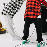 ルーズフィットスウェットパンツ/LOOSE-FIT SWEAT PANTS-BLACK