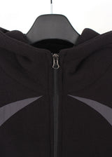 FLEECE HOOD ZIP-UP