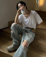 ハンドビンテージワイドデニム/Hand Vintage Wide Denim