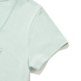 スモールチェリースクエアネッククロップTシャツ / SMALL CHERRY SQUARE NECK CROP T-SHIRT [MINT]