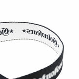 LOGO JACQUARD CANVAS WEBBING BELT