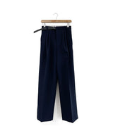 レザー ベルテッド スラックス (3 color) (6695932625014)