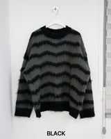 Wave Mohair Knit