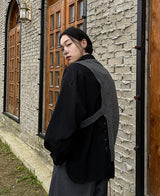 アイレットバルーンシャツ / [BRAND MADE] Savage Eyelet Balloon Shirt 2 color