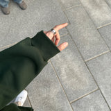 トッドオーバーサイズフィットコンポジットペーパーハイネックジップアップ
