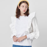 FRILL WING SWEATSHIRT_LIGHT GRAY (6609908662390)