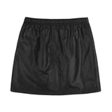 ナイロンファスナーミニスカート /Nylon Zipper mini skirt [2 Color]
