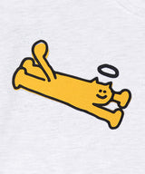 [EZwithPIECE] CAT DOG TEE(2COLORS) (6562948087926)