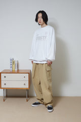 ブラインドストリングロングスリーブ/Blind String Long Sleeve (White)