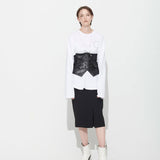 BONNIE BLOCK SKIRT, CHARCOAL (6628102996086)