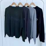 アチミリーラウンドニット / ACHI MILLY ROUND KNIT(4COLOR)