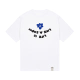 ビッグリバースレタリングショートスリーブTシャツ / Big Reverse Lettering Short Sleeve Tee_4color