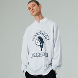 アーチプリンティングスウェット/ARCH PRINTING SWEAT SHIRT-WHITE MELANGE