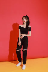 スプリットトレーニングパンツ/BOT(6762) split training pants
