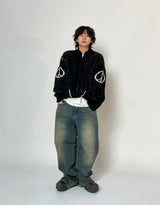 ビンテージラインデニムパンツ / Vintage Line Denim Pants