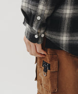 GINGHAM CHECK SHIRT (BLACK)