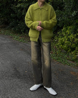 OA Blanc Angora Pocket Zip-Up (3 colors)
