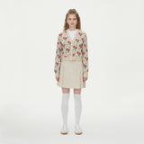 FLOWER JAQUARD KNIT CARDIGAN_BEIGE (6610815549558)