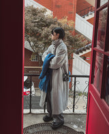 オレオダッフルロングコート/Oreo duffel long coat (2 color)