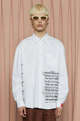 SHEET MUSIC SHIRT / WHITE