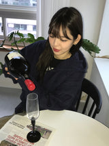 コルビンニットフードジップアップ