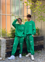 FLOVER MTM SWEAT SHIRTS (GREEN) (6555032748150)