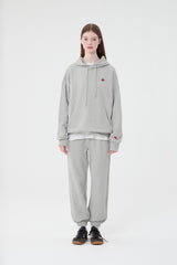 スモールチェリーフーディー／SMALL CHERRY HOODIE [MELANGE GRAY]